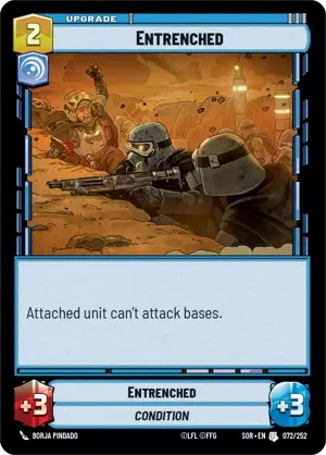 Entrenched card image.