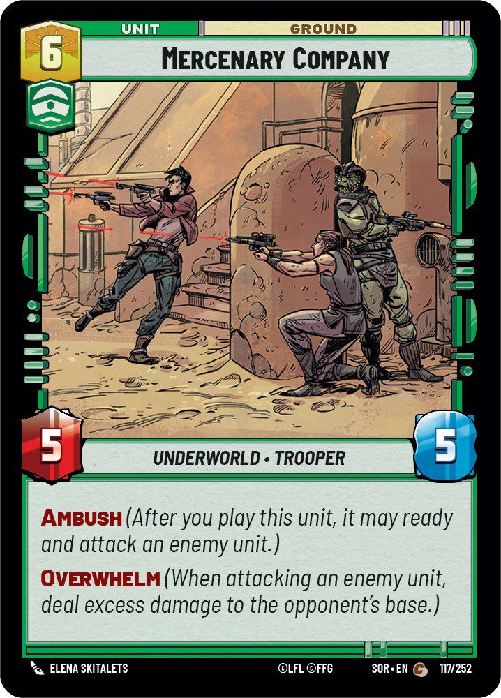 Mercenary Company card image.