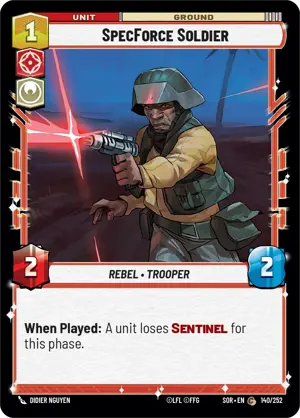 SpecForce Soldier card image.
