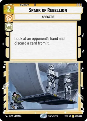 Spark of Rebellion card image.