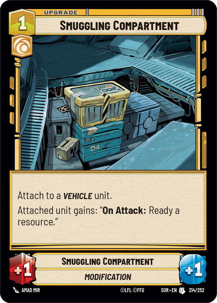 Smuggling Compartment card image.