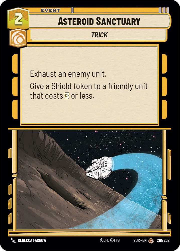 Asteroid Sanctuary card image.