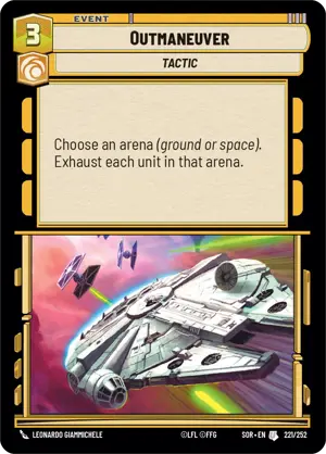 Outmaneuver card image.