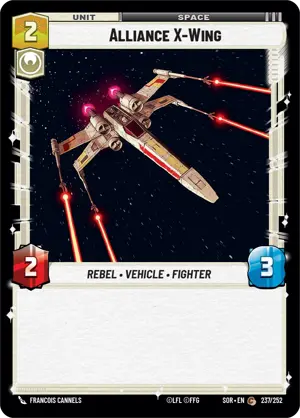 Alliance X-Wing card image.