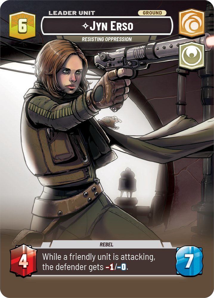 Jyn Erso card image.