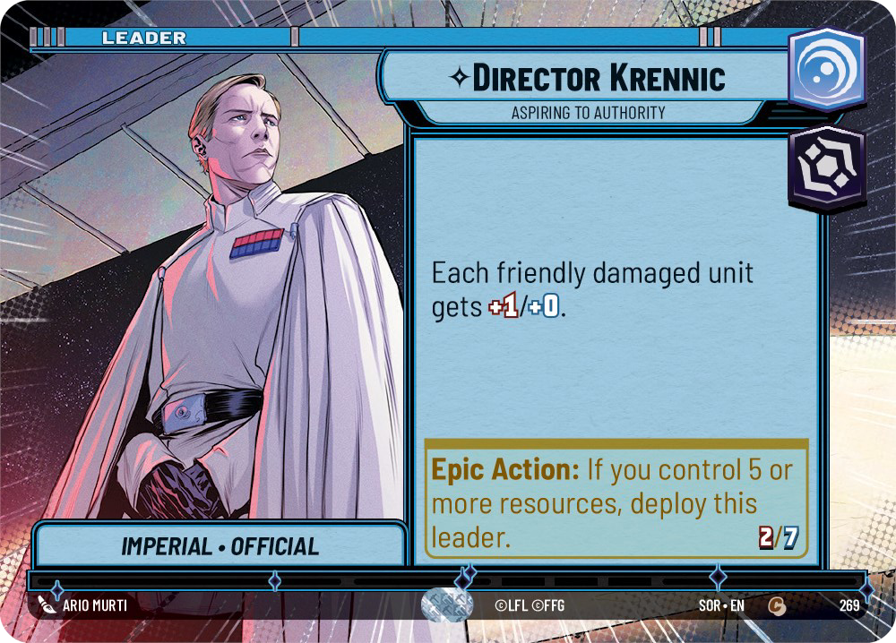 Director Krennic card image.