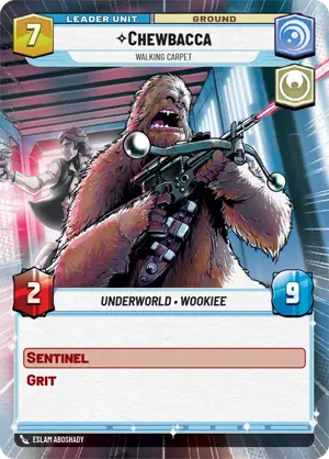 Chewbacca card image.