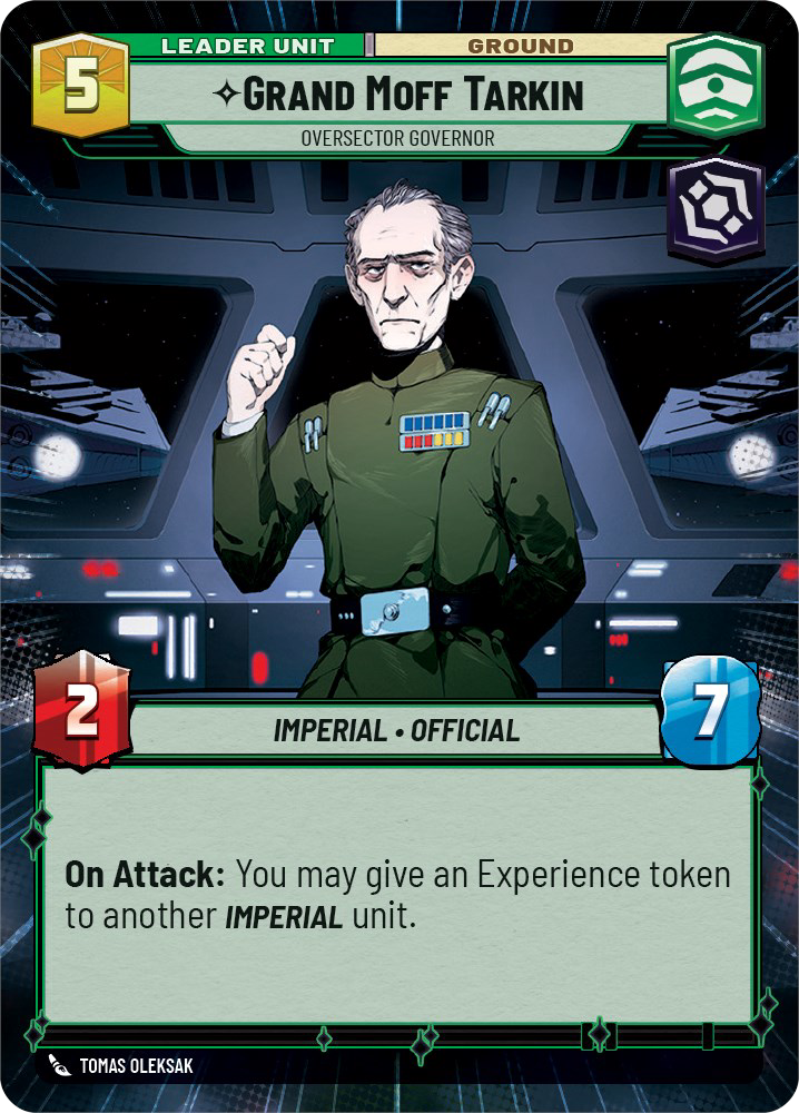 Grand Moff Tarkin card image.