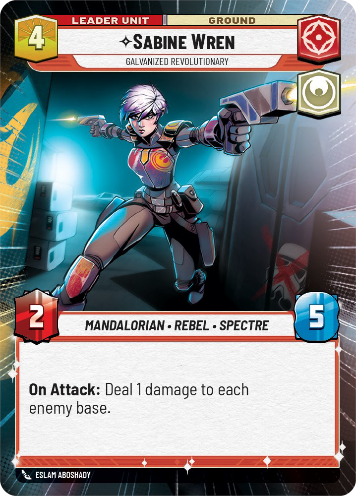 Sabine Wren card image.