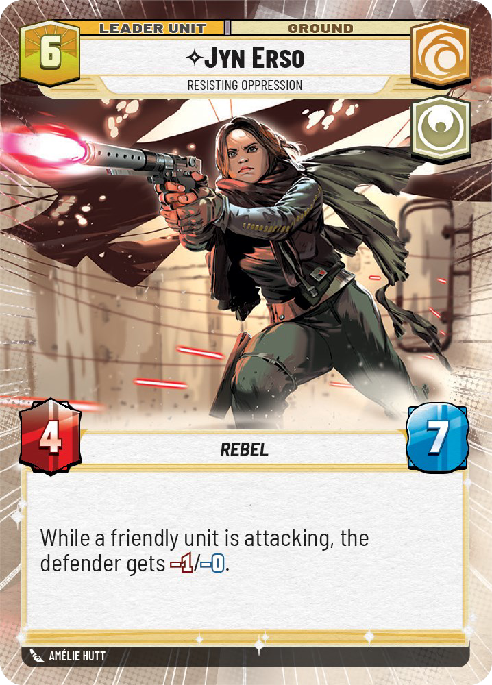 Jyn Erso card image.