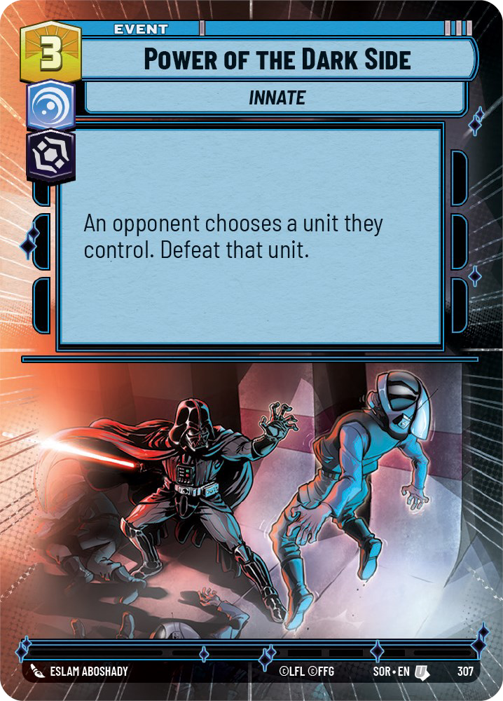 Power of the Dark Side card image.