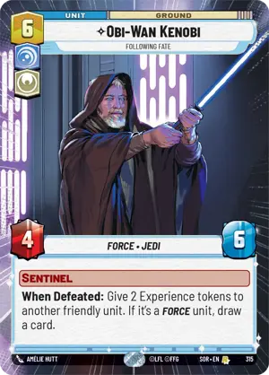 Obi-Wan Kenobi card image.