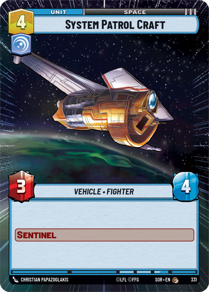 System Patrol Craft card image.