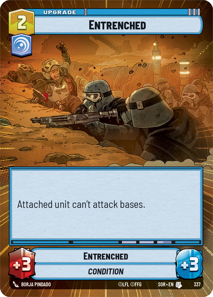 Entrenched card image.