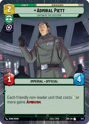 Admiral Piett card image.