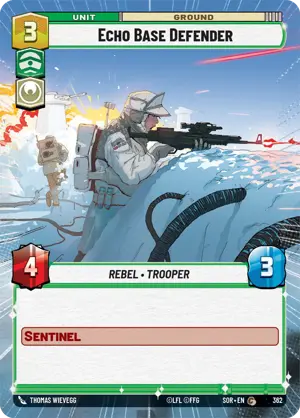 Echo Base Defender card image.