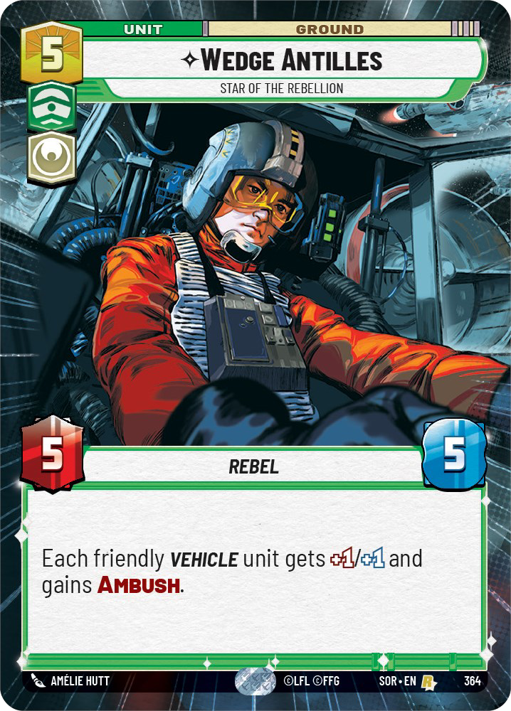 Wedge Antilles card image.