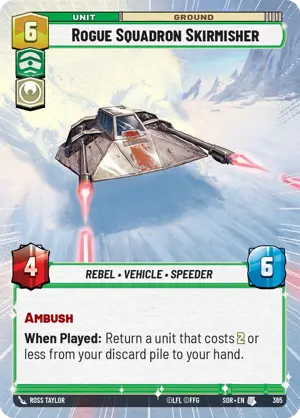 Rogue Squadron Skirmisher card image.