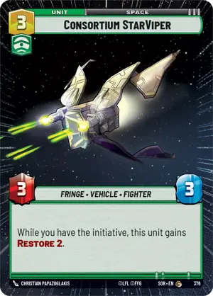 Consortium StarViper card image.