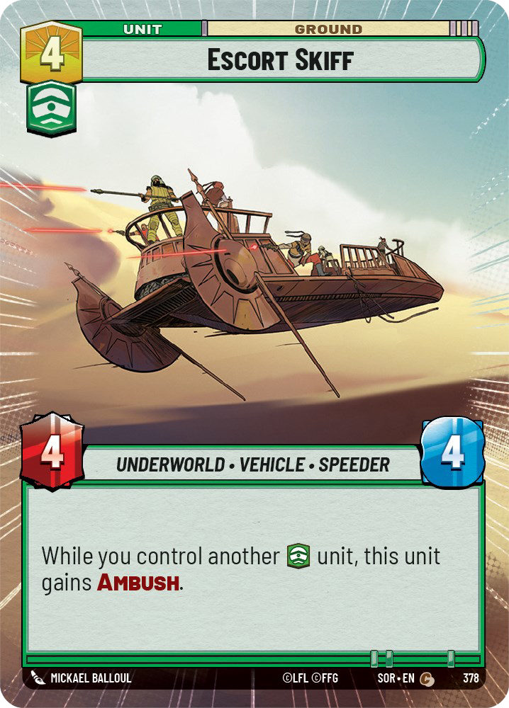 Escort Skiff card image.