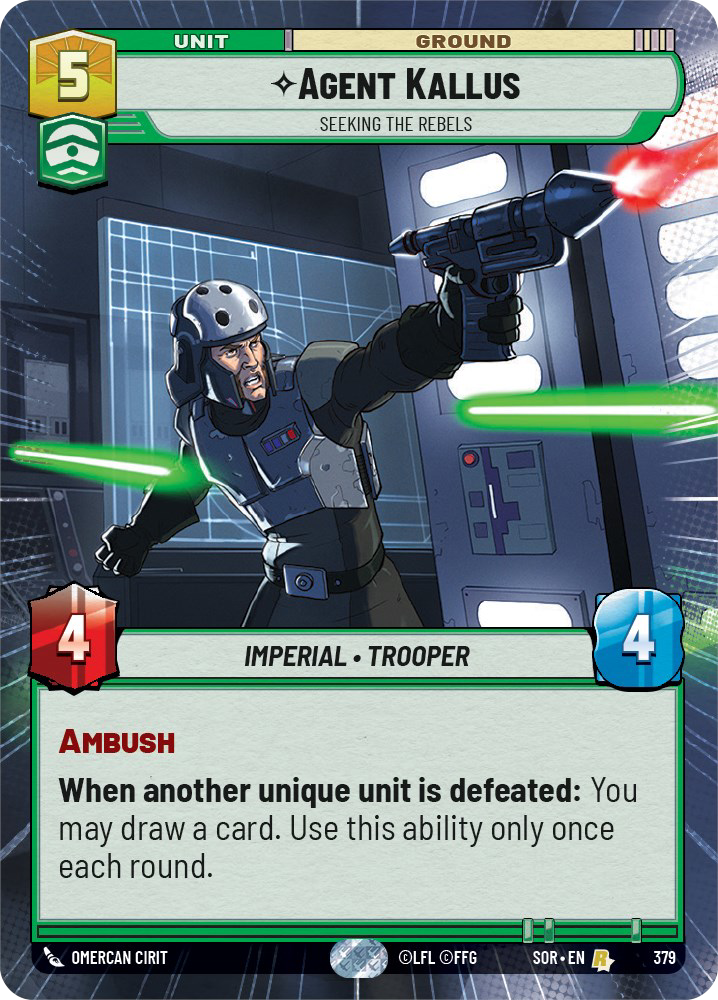 Agent Kallus card image.