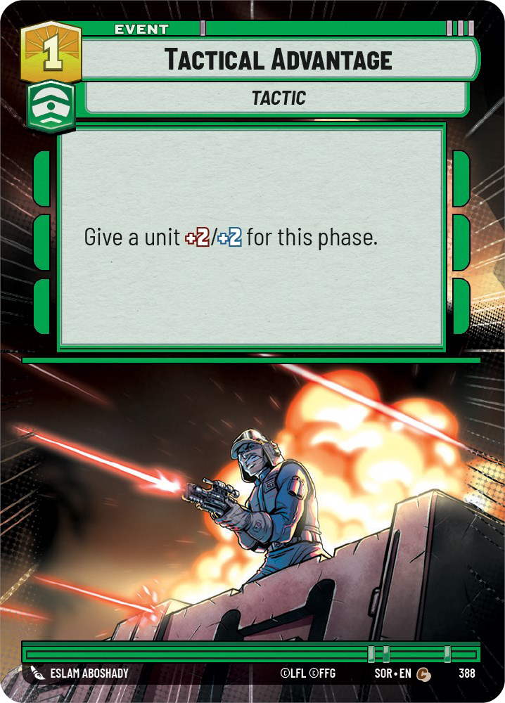 Tactical Advantage card image.