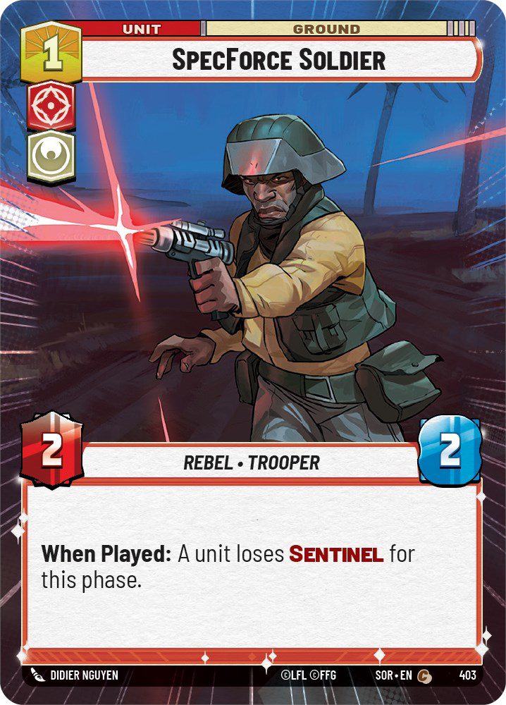 SpecForce Soldier card image.