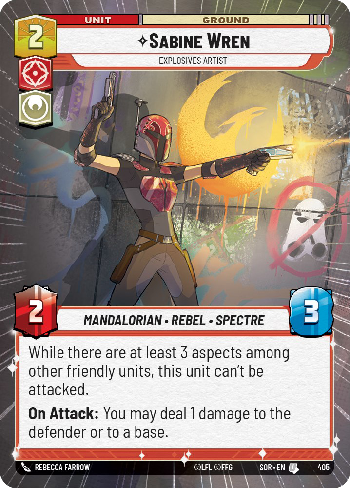 Sabine Wren card image.