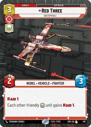 Red Three card image.