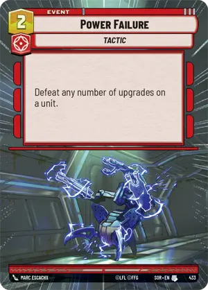 Power Failure card image.