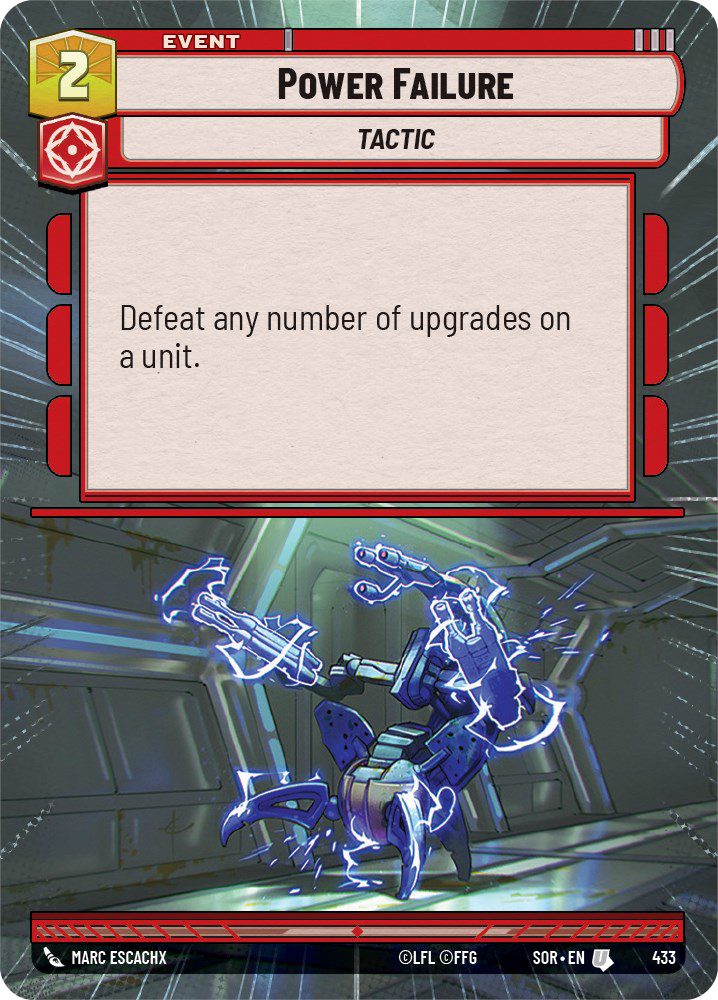Power Failure card image.