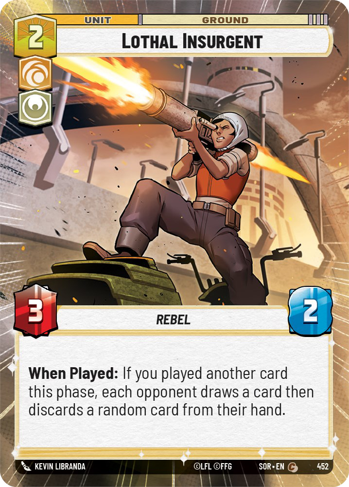 Lothal Insurgent card image.