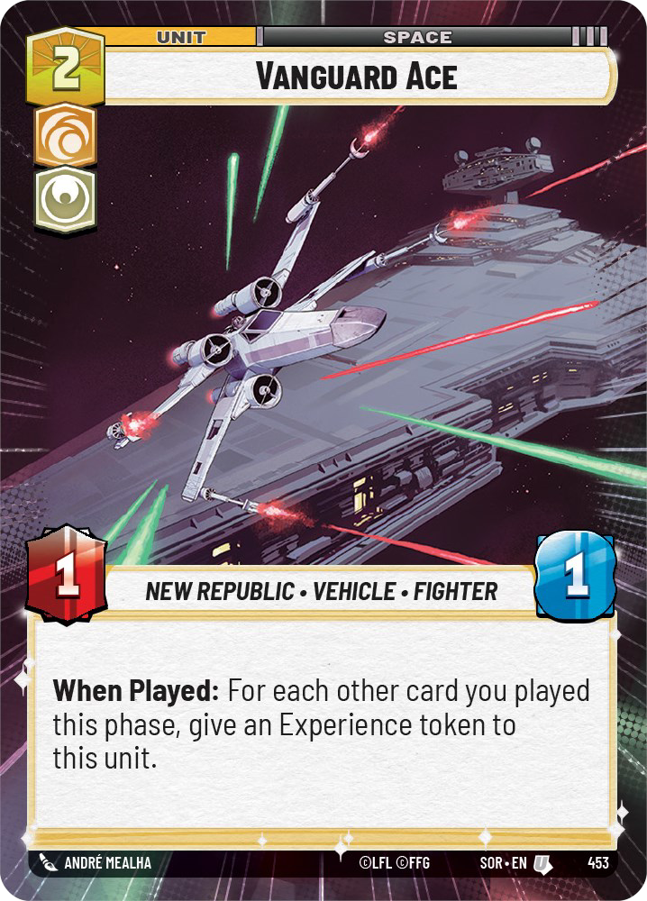 Vanguard Ace card image.