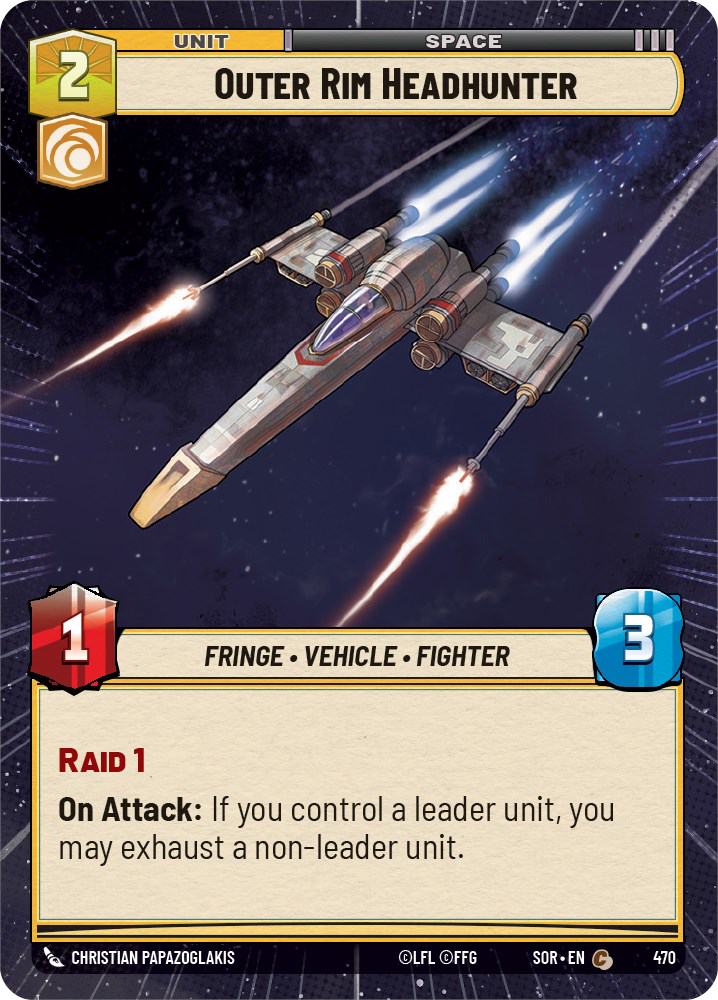 Outer Rim Headhunter card image.