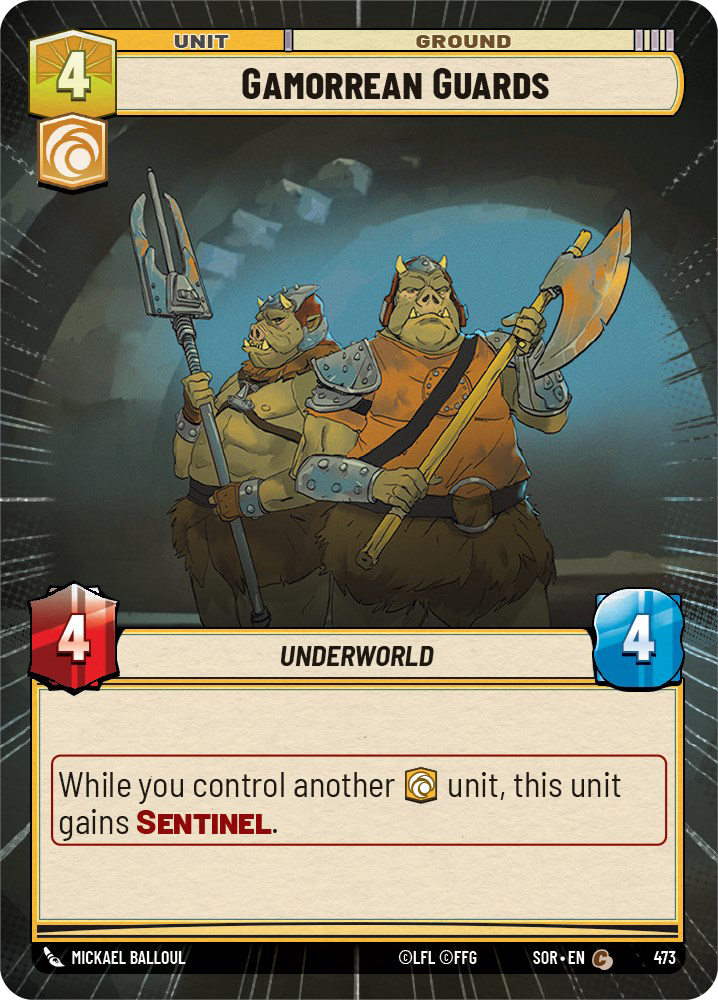 Gamorrean Guards card image.