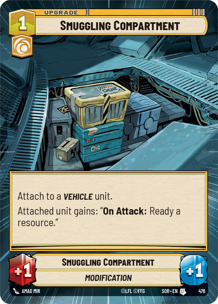 Smuggling Compartment card image.