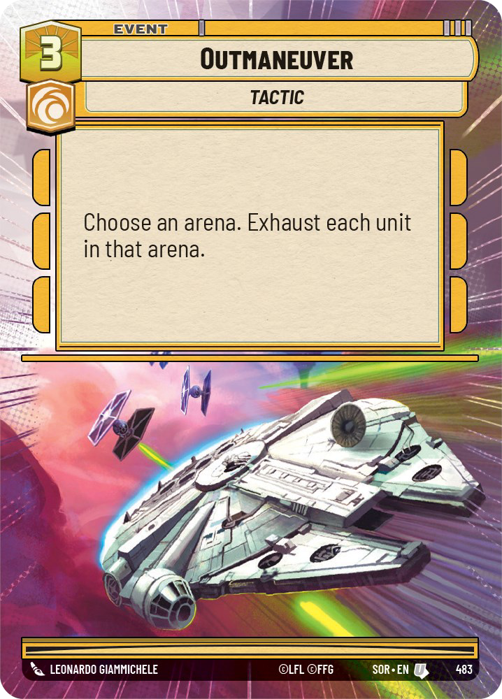 Outmaneuver card image.