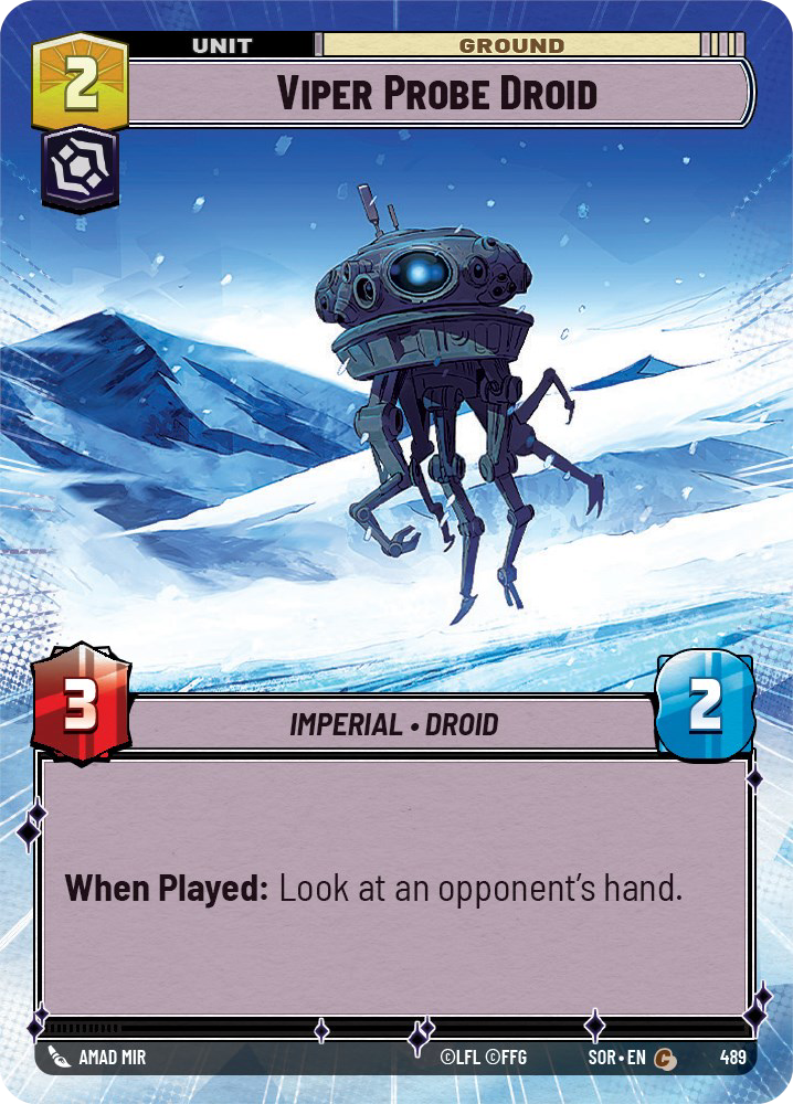 Viper Probe Droid card image.