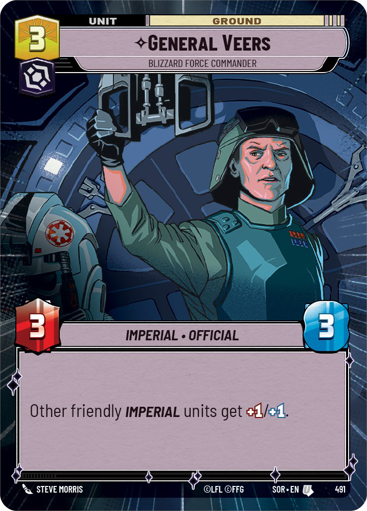 General Veers card image.