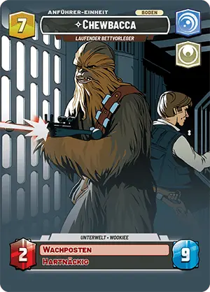 Chewbacca card image.