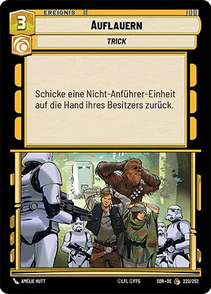 Auflauern card image.