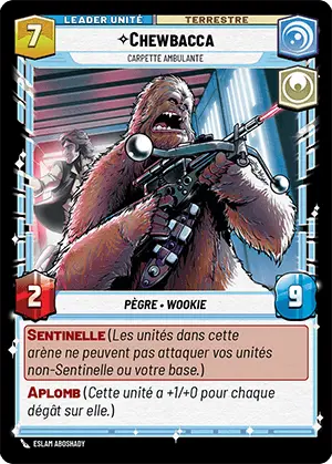 Chewbacca card image.