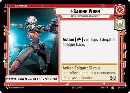 Sabine Wren card image.