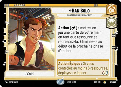 Han Solo card image.