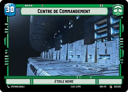 Centre de Commandement card image.