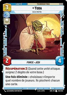 Yoda card image.