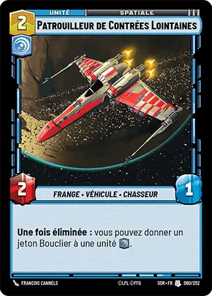 Patrouilleur de Contrées Lointaines card image.