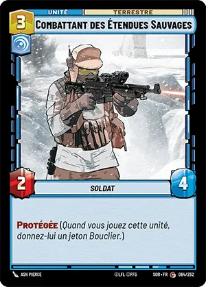 Combattant des Étendues Sauvages card image.