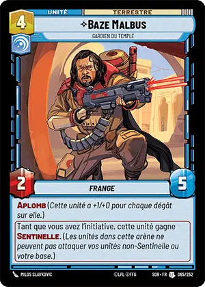 Baze Malbus card image.