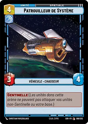 Patrouilleur de Système card image.